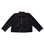 WOLTHS - CLASSIC BARREL JACKET ONYX