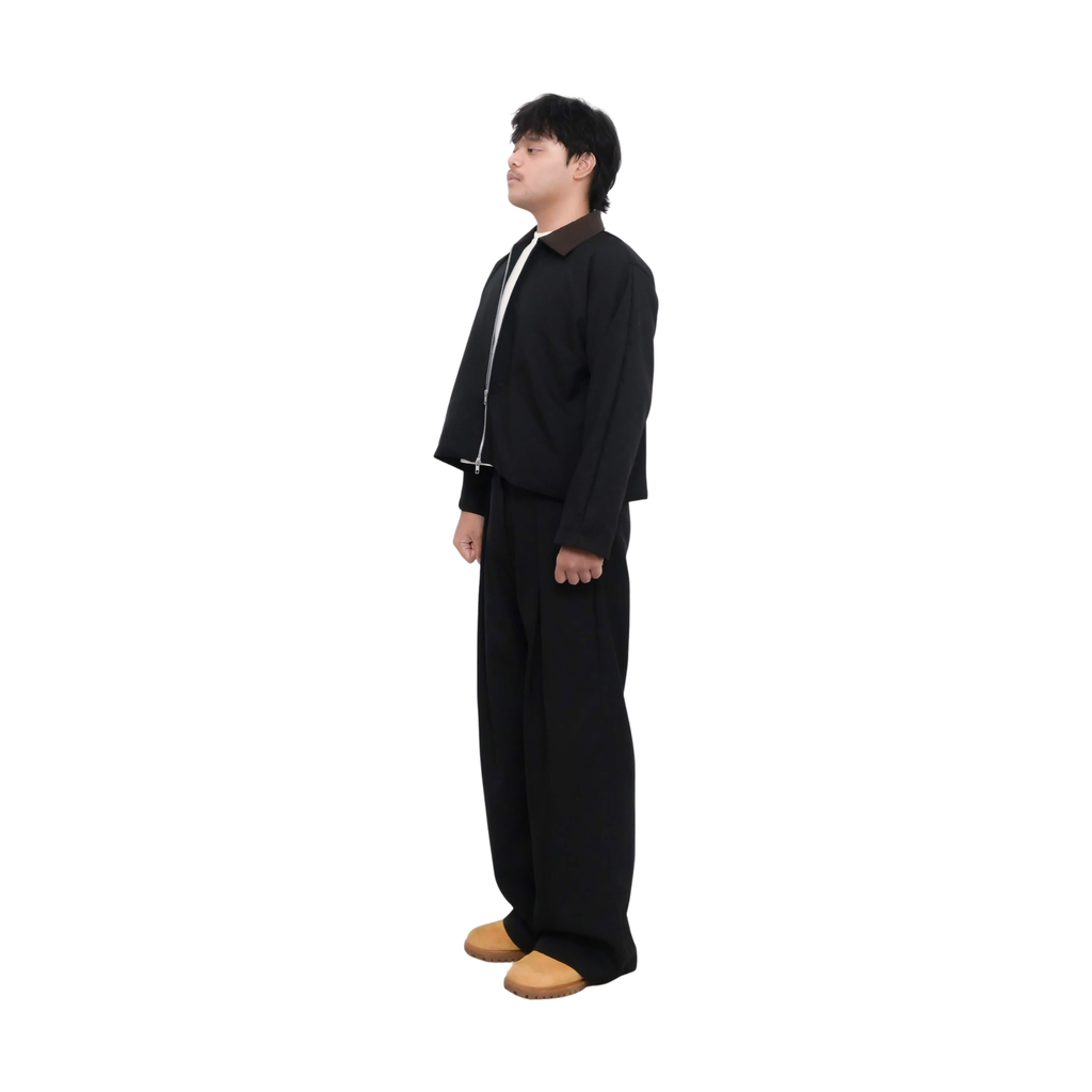 WOLTHS - CLASSIC BARREL JACKET ONYX