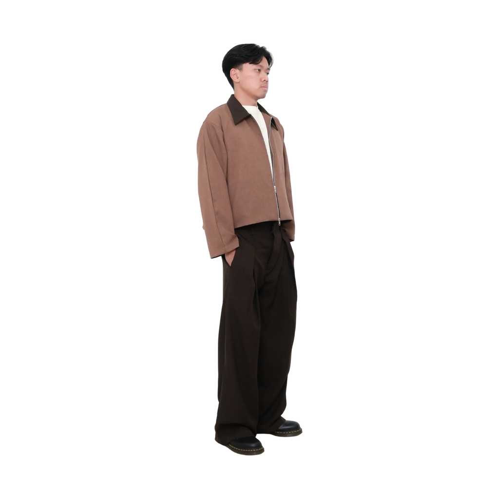 WOLTHS - CLASSIC BARREL JACKET TRUFFLE