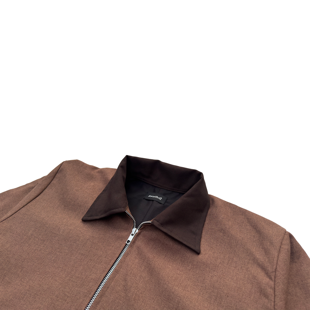 WOLTHS - CLASSIC BARREL JACKET TRUFFLE